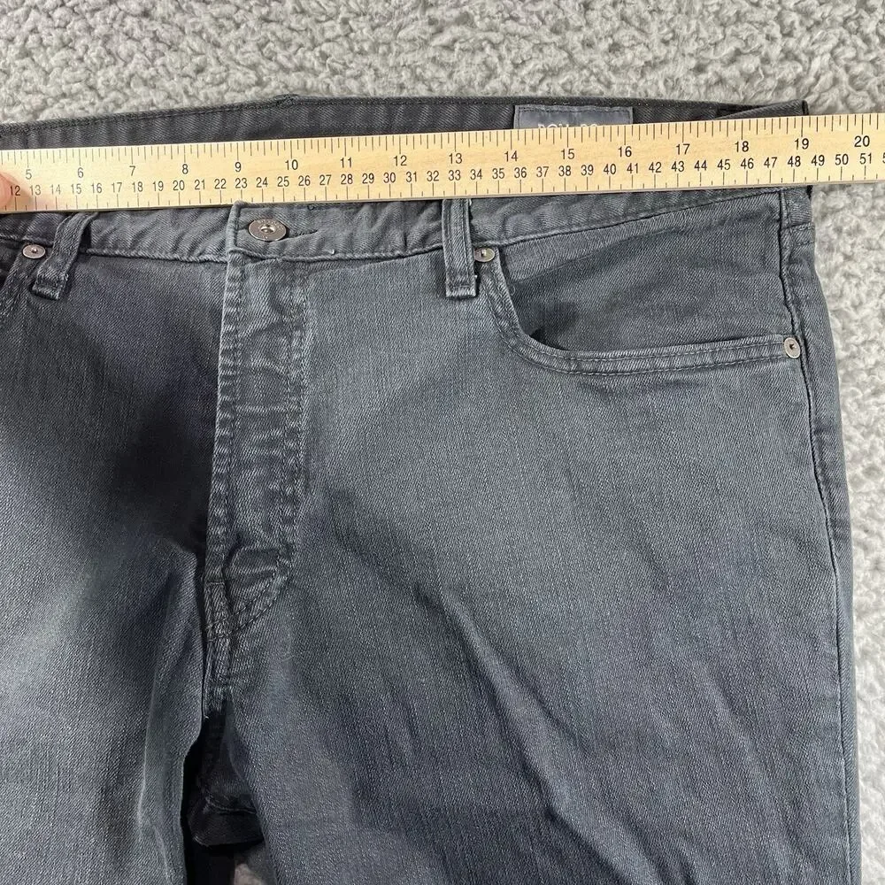 Bonobos Men Travel Jean Pants by Bonobos Black Stretch Denim Size 38x32